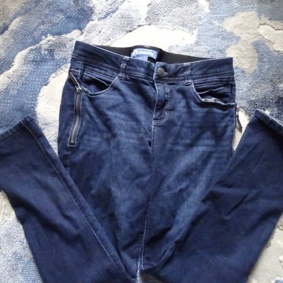 DEMORCRACY ABSOLUTION ELASTIC WAIST JEANS SIZE 6X 30 - Picture 2 of 3